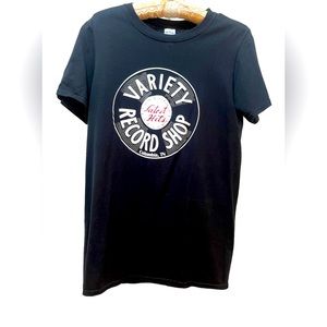 Variety Record Shop, Columbia, TN Black T-Shirt, Size Men’s Small